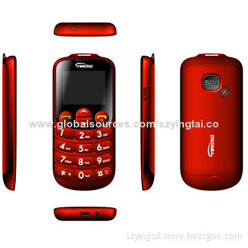 New Design GSM Senior Mobile Phones with SOS Button, CE and RoHS Marks